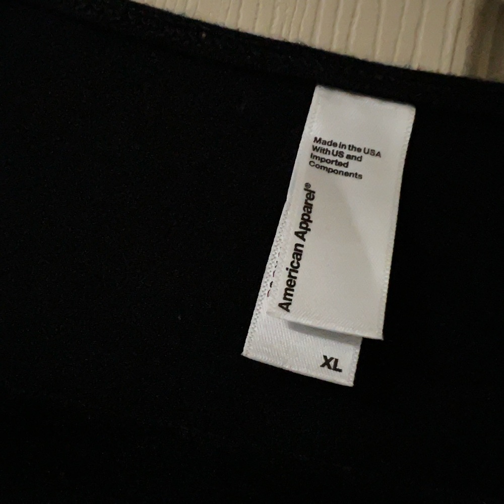 American Apparel Black Bodysuit